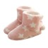 Papuci calzi pentru femei cu stele roz