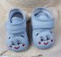 Papuci de bumbac pentru copii A10 albastru