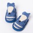 Papuci de bumbac pentru copii A2 albastru inchis