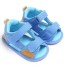 Papuci de bumbac pentru copii albastru deschis