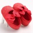 Papuci de bumbac pentru fete A437 roșu