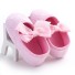 Papuci de bumbac pentru fete A437 roz