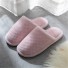 Papuci de casă din bumbac roz deschis