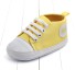 Papuci de pânză pentru copii A462 galben