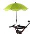 Parasol pe cărucior verde