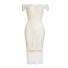 Partykleid mit Spitze A2780 creme