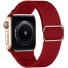 Pasek do Apple Watch 42mm / 44mm / 45mm ciemnoczerwony