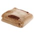 Pătură încălzită cu buzunar de mână 80 x 60 cm maro
