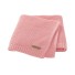 Pătură pentru bebeluși 80 x 100 cm roz