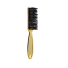 Pędzel do pielęgnacji włosów i brody Miękka szczotka 14 x 2,5 cm Akcesoria dla fryzjerów złoto