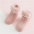 Pelzige Kindersocken A1492 rosa