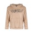 Pelziges Herren-Sweatshirt beige