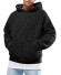 Pelziges Herren-Sweatshirt F11 schwarz