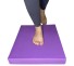 Pěnová balanční podložka na cvičení 40 x 33 x 5 cm fialová
