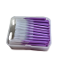 Periuta interdentara 0,7 mm Set periute interdentare 80 buc violet