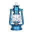 Petroleumlampe 28 cm hellblau