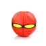Phlat Ball placatý loptu červená