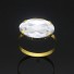 Pierścienie na serwetki w kształcie pierścienia 4 szt złoto