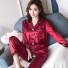 Pijamale dama P2587 roșu