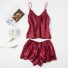 Pijamale de dama P2744 burgundy