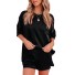 Pijamale de dama P2836 negru