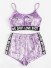 Pijamale de dama P2925 violet deschis