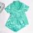 Piżama damska P2588 zielony