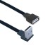 Płaski przedłużacz USB 2.0 M/F 1
