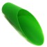 Plastová lopatka na přesazování zelená