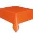 Plastový obrus 137 x 183 cm oranžová