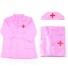 Płaszcz medyczny dla dzieci różowy
