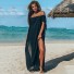 Plážové šaty Herta čierna