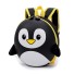 Plecak dla małego pingwina czarny
