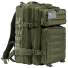 Plecak taktyczny Plecak kempingowy Plecak o dużej pojemności Plecak turystyczny z wieloma kieszeniami 45L 50 x 30cm zieleń wojskowa