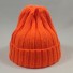 Pletená neonová čepice oranžová