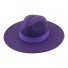Plstený klobúk fialová