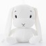 Pluszowy królik 30 cm biały