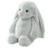 Plyšový králíček 30 cm šedá