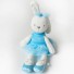 Plyšový králík baletka 42 cm světle modrá