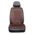 Podgrzewany pokrowiec na fotel samochodowy Ogrzewanie fotela samochodowego Poduszka grzewcza samochodowa 12 - 24V brązowy