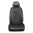Podgrzewany pokrowiec na fotel samochodowy Ogrzewanie fotela samochodowego Poduszka grzewcza samochodowa 12 - 24V czarny