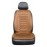 Podgrzewany pokrowiec na fotel samochodowy Ogrzewanie fotela samochodowego Poduszka grzewcza samochodowa 12 - 24V jasny brąz
