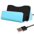 Podstawka ładująca do Apple Lightning / Micro USB / USB-C niebieski