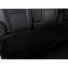 Poduszka na tylne siedzenie samochodu Pluszowa poduszka na tylne siedzenie samochodu Ciepłe pokrycie siedzenia samochodu czarny