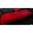 Poduszka na tylne siedzenie samochodu Pluszowa poduszka na tylne siedzenie samochodu Ciepłe pokrycie siedzenia samochodu czerwony