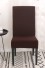 Pokrowiec na krzesło E2278 ciemny brąz