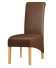 Pokrowiec na krzesło E2310 brązowy
