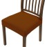 Pokrowiec na krzesło E2319 brązowy