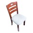 Pokrowiec na krzesło E2321 biały