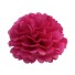 Pom pom de decorare 5 buc burgundy